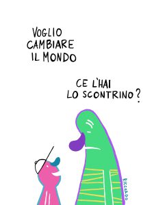 vignetta cambiare il mondo