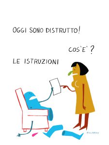 vignetta distrutto