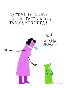 vignetta draghi