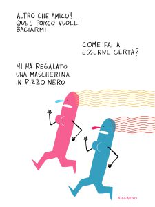 vignetta mascherina