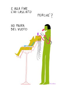 vignetta paura del vuoto