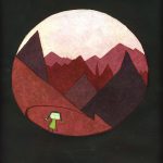 La bambina vestita di verde