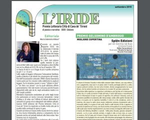 L'Iride, Premio Letterario Città di Cava de' Tirreni, settembre 2015